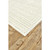 4' X 6' Ivory Geometric Hand Woven Area Rug