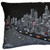 24" Black Chicago Nighttime Skyline Lumbar Decorative Pillow - 606114643005