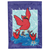 Songbirds In Rain Garden Flag