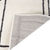4' X 6' Ivory And Black Geometric Area Rug