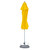 13' Yellow Polyester Round Market Patio Umbrella