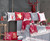 Set Of 4 18" Christmas Merry Bright Throw Pillow Cover In Multicolor