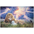 Wall Plaque Lion Lamb Peace 