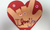 Heart Large Tri-Color Creative Cut-Outs