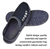 Roxoni Men's Rubber Sport Clogs with Breathable Mesh Upper