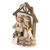 Nativity Holy Family Animals Star 6.75H