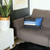 Homeroots Home Decor 12" x 20" Blue Striped Zippered Handmade Polyester Lumbar Pillow Cover