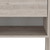 22" Light Gray One Drawer Faux Wood Nightstand