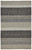 2' X 3' Gray Taupe And Tan Wool Floral Hand Woven Stain Resistant Area Rug