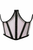 Lavish Mesh Open Cup Waist Cincher