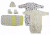 Bambini Gowns, Cap Booties and Washcloths - 8 Piece Set