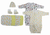 Bambini Gowns, Cap Booties and Washcloths - 8 Piece Set