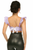 Lavish Eyelet Underwire Bustier Top with Removable Ruffle Sleeves