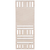 Bookmark Laser Cut MDF Peace