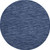 8' X 8' Navy Blue Round Non Skid Indoor Outdoor Area Rug