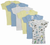 Bambini Boys Pastel Short Sleeve Lap T-shirts Variety Pack