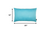 Homeroots Home Decor Set Of 2 Turquoise Modern Lumbar Throw Pillows