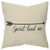 Homeroots Home Decor Black Taupe Canvas Spirit Lead Throw Pillow, Black Taupe, 20 x 20 Inches