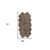 4' X 6' Taupe Genuine Sheepskin Animal Print Shag Area Rug