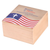 Keepsake Box Flag Blessed Is The MDF
