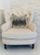 Plutus Black Crystal Luxury Throw Pillow in Black and Beige Tones