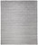 2' X 3' Silver Floral Hand Woven Area Rug