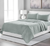 Four Piece Blue Linen Sheet Set