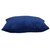 Homeroots Home Decor Navy Blue Lumbar Tufted Throw Pillow