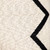 Homeroots Home Decor 20 X 20 Inches Black and Cream Zigzag Pattern Square Accent Throw Pillow with Tassel