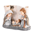 Nativity Holy Family On Scroll City 3.5H