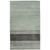 9' X 12' Gray And Light Green Wool Striped Hand Woven Area Rug