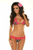 Polka Dots & Lace Pucker Back Bikini