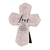 Tabletop Cross Love 1 Cor. 16:14 7H
