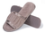 Roxoni Women's Open Toe Slide Slipper ; Ideal Terry Cloth House Shoe for Indoor and Outdoor