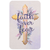 Pocketcard Floral Cross Faith Over Fear