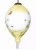 Beehive Home Sweet Home Hand Painted Glass Ornament