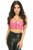 Lavish Patent Short Bustier Top