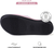 Roxoni Womens Soft Open Toe Slide Slippers, Indoor Outdoor Rubber Sole