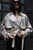 Jacqueline Bomber Jacket in Beige