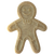 Gingerbread Man Nylon Dog Chew Toy for Aggressive Chewers