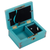 Petite Locket Music Box Amazing Teal