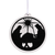 Ornament Wooden Holy Family Silhouette