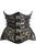 Top Drawer CURVY Steampunk Brocade Steel Double Boned Under Bust Corset