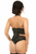 Lavish Faux Leather Halter Bustier with Spikes