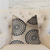 Plutus Cascade Gold, Green and Beige Luxury Throw Pillow