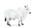 Ongole Cow Figurine