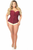 Lavish Lace Overbust Corset with Zipper