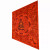 Buddha In Dharma Chakra Mudra On A Lotus Flower Full Size Tapestry Wall Art