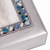 May God Bless You Petite Silver Tone Jeweled Music Box
