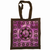 Aum Sanskrit Symbol Lotus Chakra Tie Dye Market Tote Bag Canvas Graphic